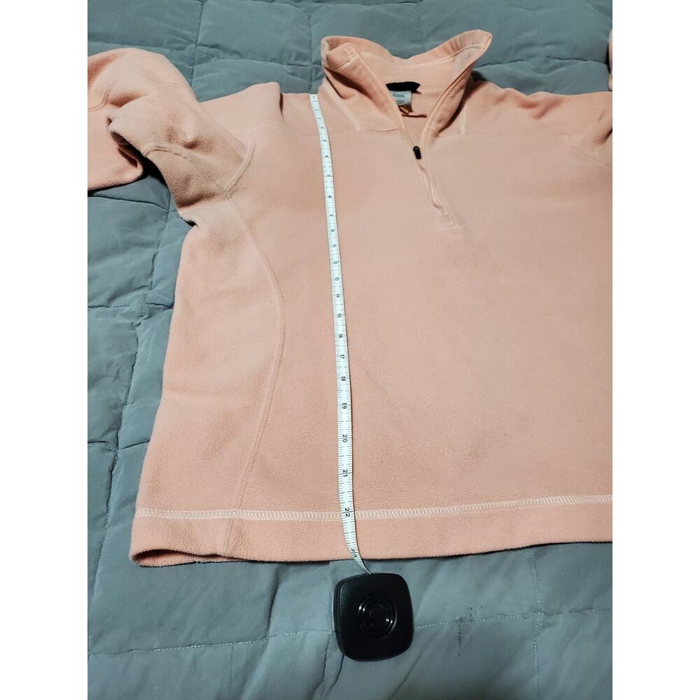 Patagonia Synchilla Women’s M Peach 1/4 Zip Fleece Pullover Lightweight - Picture 5 of 10